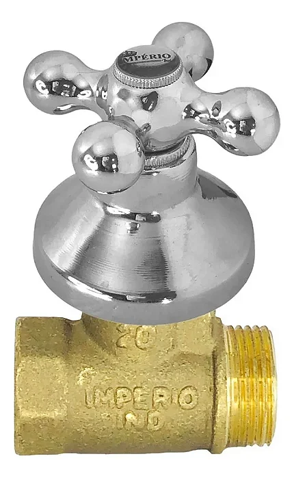 REGISTRO DE PRESSAO C33 METAL 1/2 ALPHA