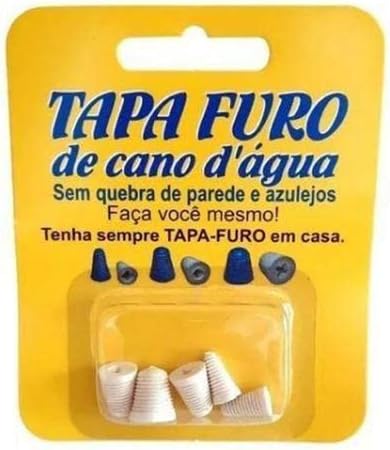 Tapa Furo P/ Cano D'água