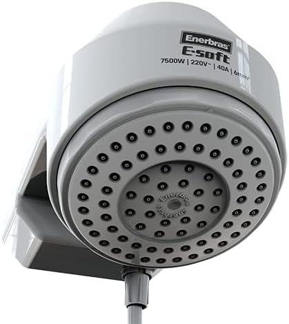 Chuveiro E-soft (220v~7500w) Branco - Enerbras