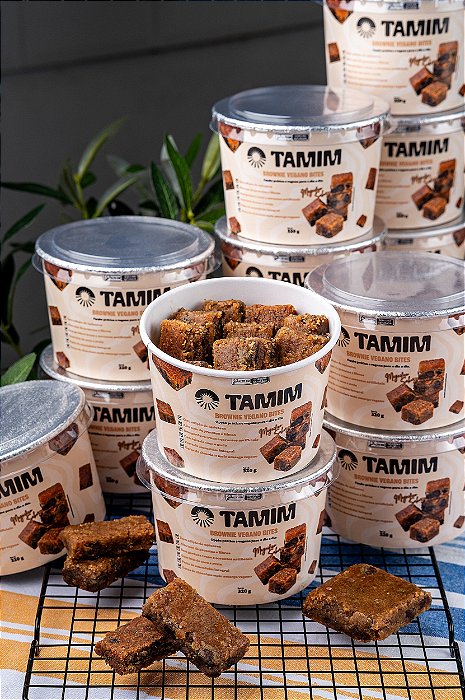 combo 12 unidades - BROWNIE VEGANO BITES 320g