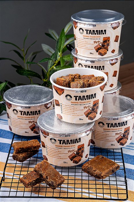 combo 6 unidades - BROWNIE VEGANO BITES 320 g