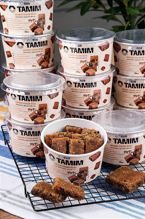 combo 12 unidades -BROWNIE VEGANO BITES 230 g