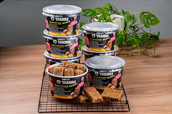 combo 6 unidades - SPORTS BROWNIE VEGANO BITES 230 g