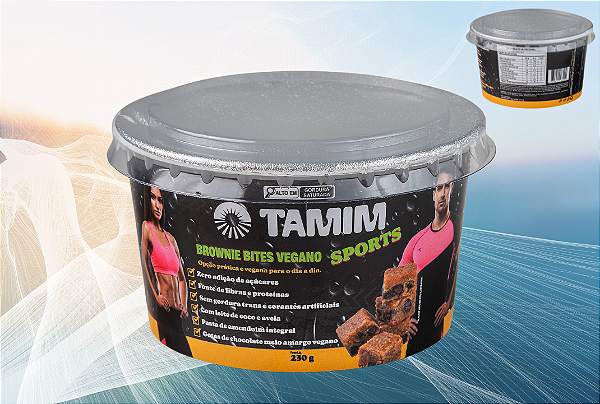 SPORTS BROWNIE VEGANO BITES 230 g