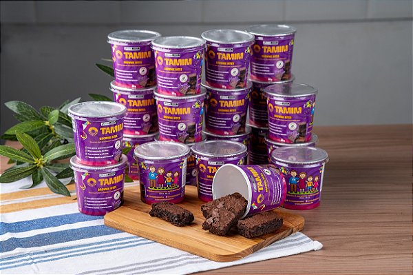 combo 27 unidades - BROWNIE TRADICIONAL BITES 80 g KIDS