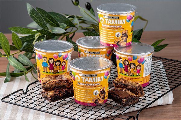 combo 4 unidades - BROOKIE BROWNIE BITES 80 g KIDS