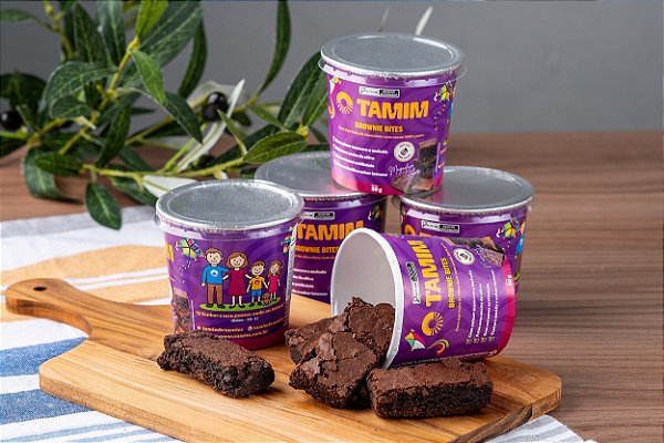 combo 4 unidades - BROWNIE TRADICIONAL BITES 80 g KIDS
