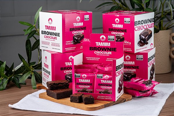 combo 4 unidades - BROWNIE TRADICIONAL - CAIXA DISPLAY 10X50g=500g
