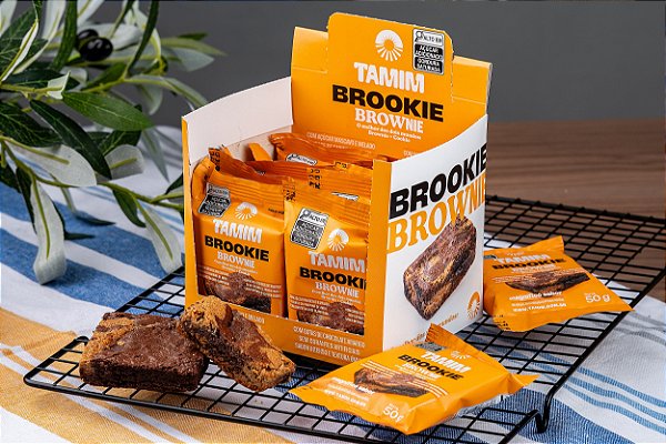 BROOKIE BROWNIE -CAIXA DISPLAY 10X50g=500g