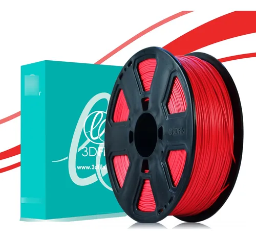 Filamento Para impressão 3D | PLA VERMELHO 1.75mm 3DFILA