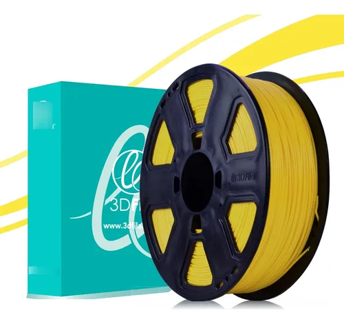 Filamento Para impressão 3D | PLA AMARELO 1.75mm 3DFILA