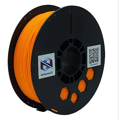 Filamento Para impressão 3D | TPU FLEX SHORE 95A LARANJA 1,75mm