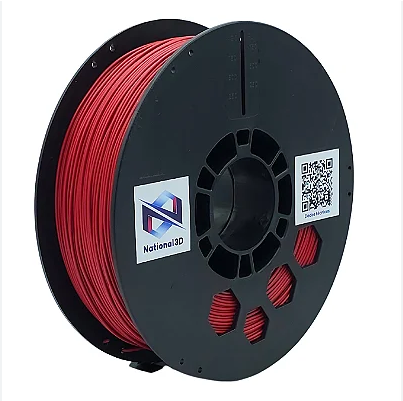 Filamento Para impressão 3D | TPU FLEX SHORE 95A VERMELHO 1,75mm