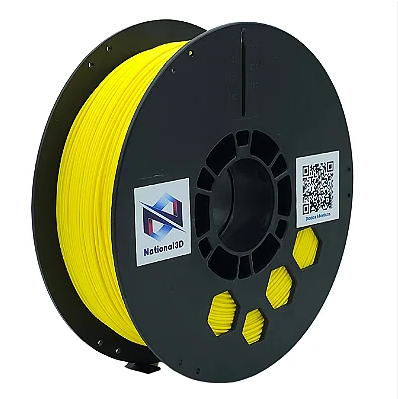 Filamento Para impressão 3D | TPU FLEX SHORE 95A AMARELO 1,75mm