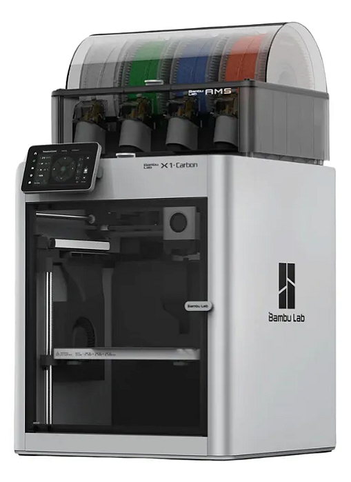 Impressora 3d Bambu Lab X1 Carbon Combo Ams 4 Cores