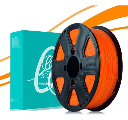 Filamento Para impressão 3D | PLA LARANJA 1.75mm 3DFILA