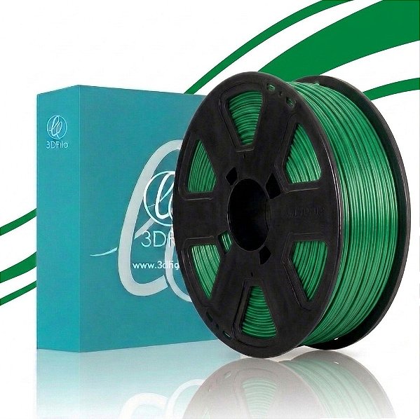 Filamento Para impressão 3D | PLA VERDE ESCURO 1.75mm 3DFILA