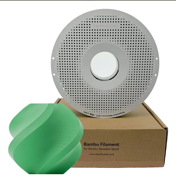 Filamento Para impressão 3D | PLA MATTE VERDE GAMA FOSCO 1.75mm BAMBU LAB