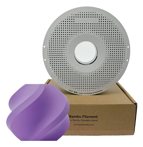 Filamento Para impressão 3D | PLA MATTE ROXO FOSCO 1.75mm BAMBU LAB