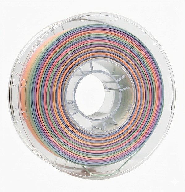 Filamento Para impressão 3D | PLA SILK RAINBOW CANDY 1.75mm GENER TEC