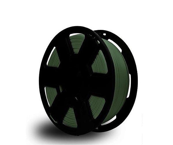 Filamento Para impressão 3D | PLA VERDE MILITAR 1.75mm 3DFILA