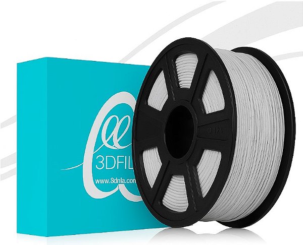 Filamento Para impressão 3D | PLA BRANCO MÁRMORE 1.75mm 3DFILA