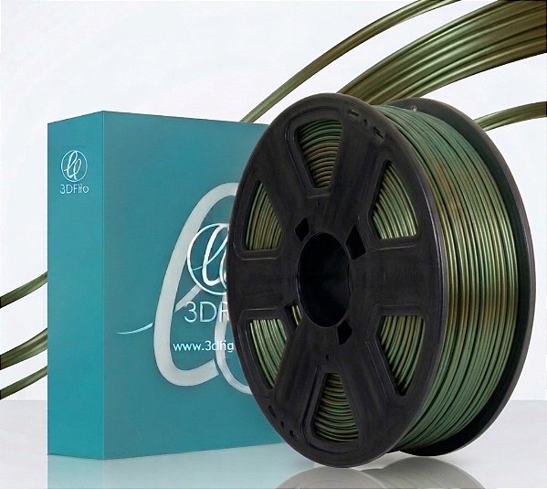 Filamento Para impressão 3D | PLA SILK BRONZE 1.75mm 3DFILA