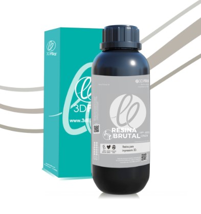 Resina Impressora 3d Brutal 3DFILA | CINZA