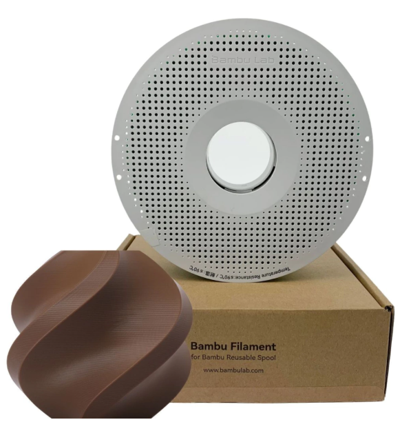 Filamento Para impressão 3D | PLA CACAU CASTANHO MATTE 1.75mm BAMBU LAB