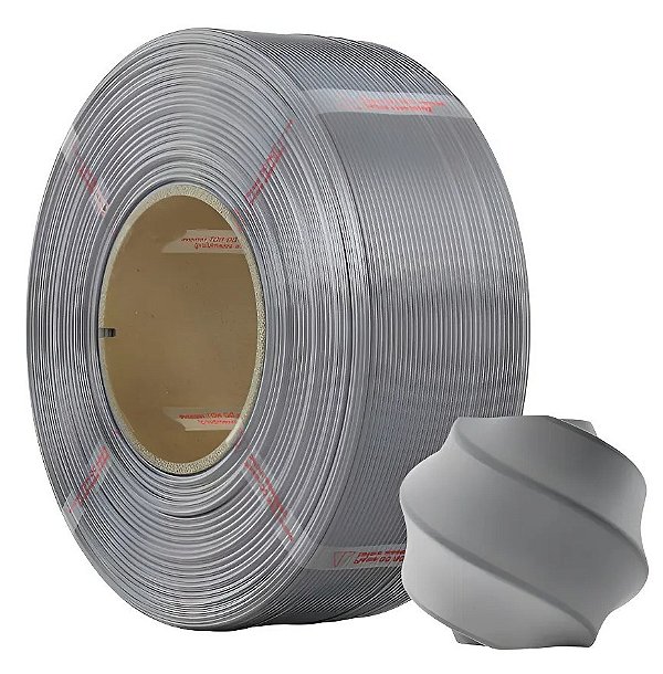 Filamento Para impressão 3D | PLA BASIC CINZA RF 1.75mm BAMBU LAB