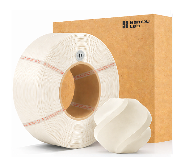 Filamento Para impressão 3D | PLA BASIC BEGE CLARO RF 1.75mm BAMBU LAB