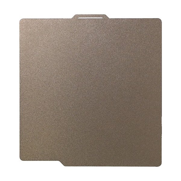 Placa Pei Texturizada Gold 256mm Bambu Lab  X1 P1 - Compativel