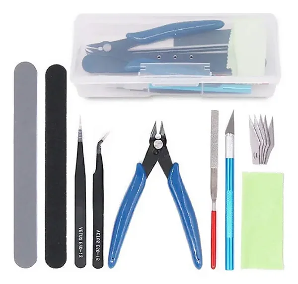 Kit de Ferramentas para Montagem e Pintura de Miniaturas
