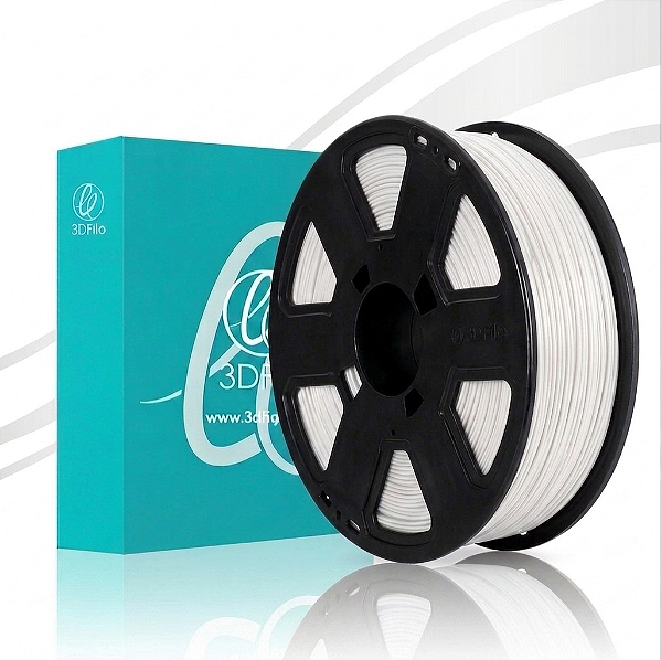 Filamento Para impressão 3D | PLA BRANCO GESSO 1.75mm 3DFILA