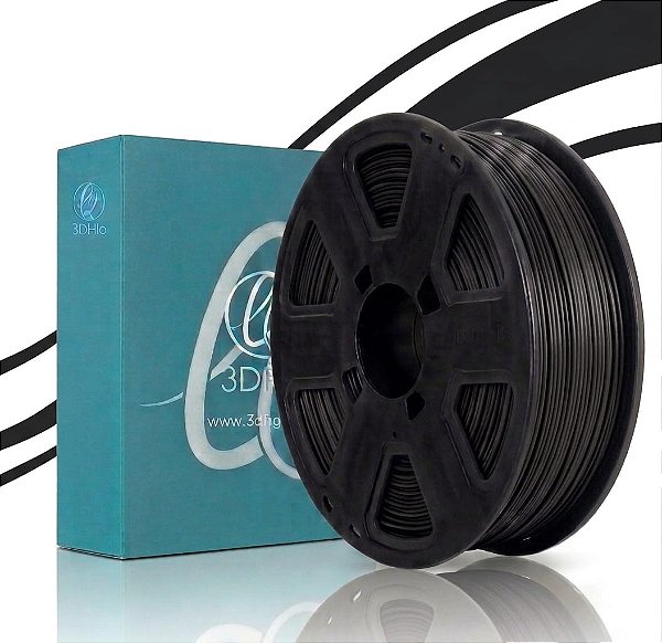 Filamento Para impressão 3D | ABS PRETO 1.75mm 3DFILA