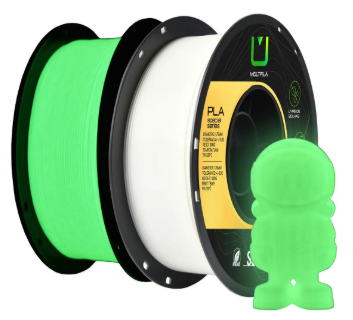 Filamento Para impressão 3D | PLA LUMINOSO VERDE 1.75mm MULTIFILA