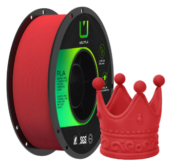 Filamento Para impressão 3D | PLA MATTE VERMELHO 1.75mm MULTIFILA