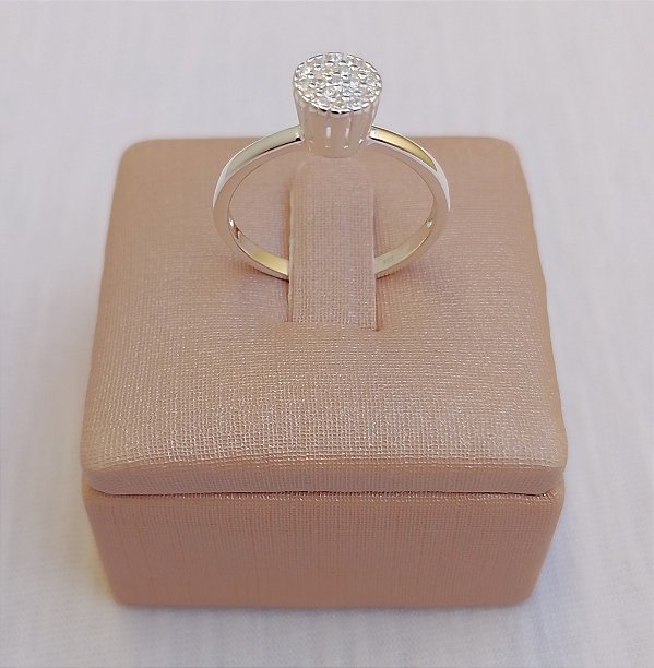 Anel Chuveirinho Cravejado