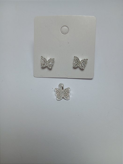 Conjunto Brincos e Pingente