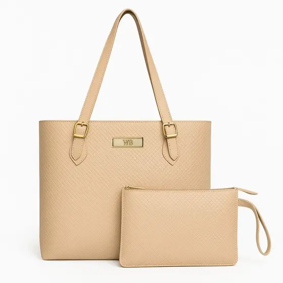 Kit Bolsa Feminina + Nécessaire Tendência
