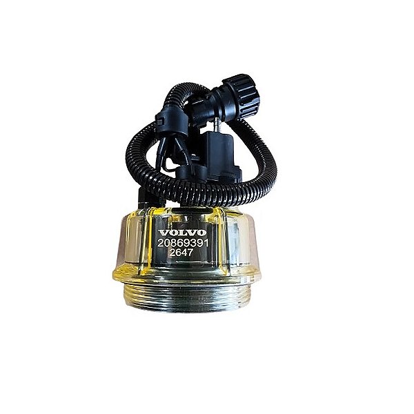 Copo do Filtro Racor de Combustível Volvo - Cód: 20869391