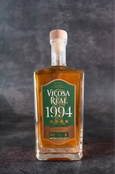 Cachaça Viçosa Real 4 Madeiras – Edição 1994