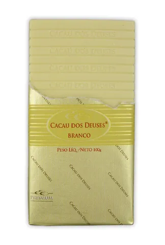 Barra 100g  - Maciço Chocolate Branco