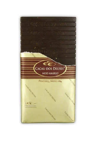 Barra 100g  - Maciço Chocolate 50% Cacau