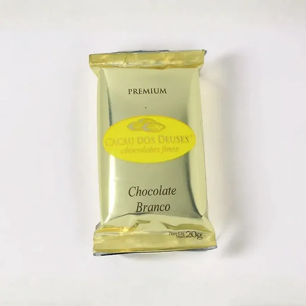 Barra 20g Chocolate Branco