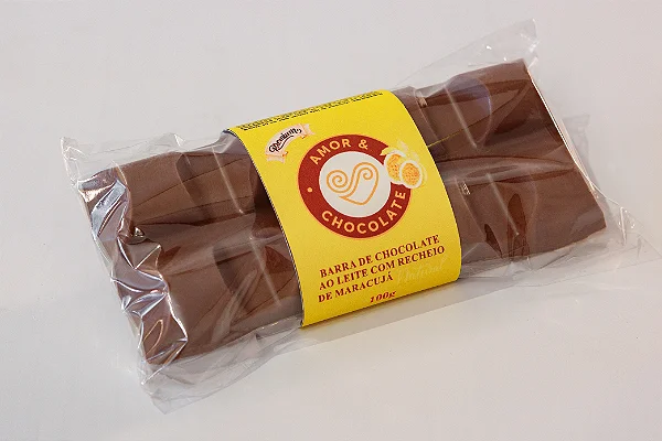 Barra Recheada 100g Maracujá Ao Leite