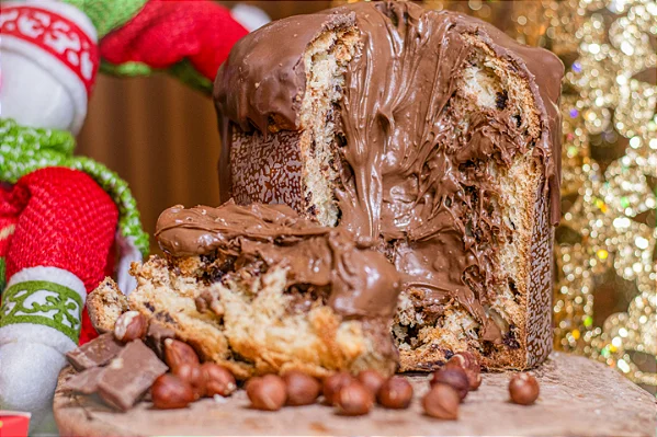 Panetone Trufado Creme de Avelã