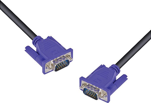 Cabo Vga D-sub 15 Pinos Para Monitor 2 Metros Vga-2 [F018]