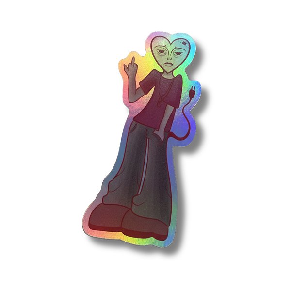 Adesivo Holográfico LUVPLUG – Big Rush