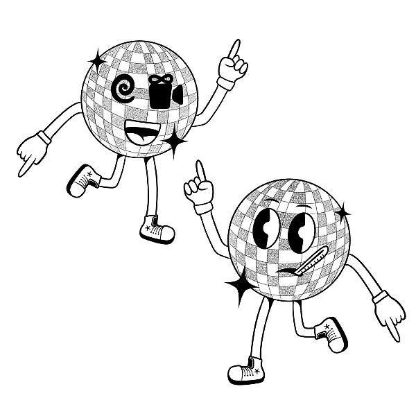 Adesivo Cromado DISCO:LADOS - Chard La Plaga vs Loopcinema